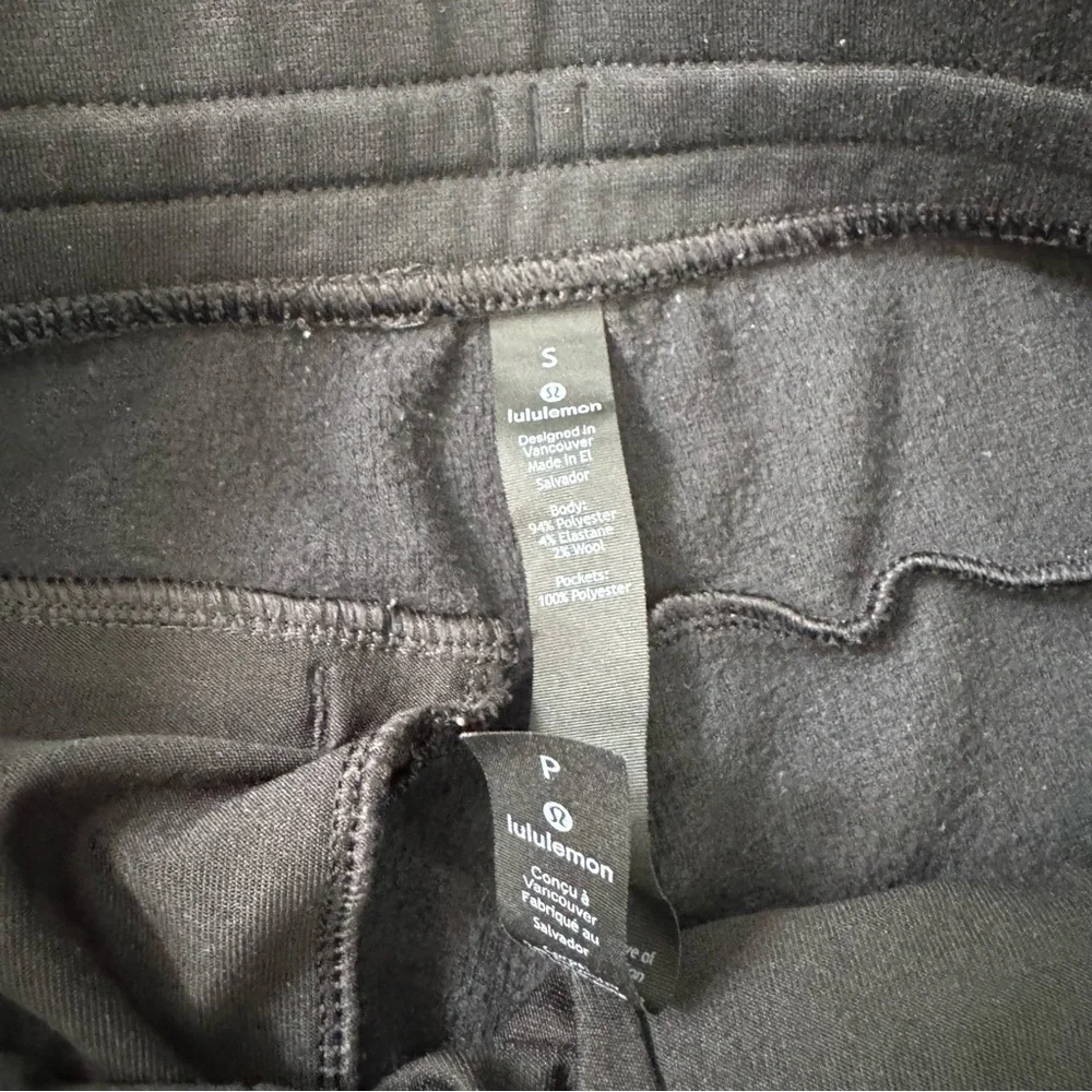 Lululemon Men's City Sweat Pant Classic in Heathered Black Size Small
